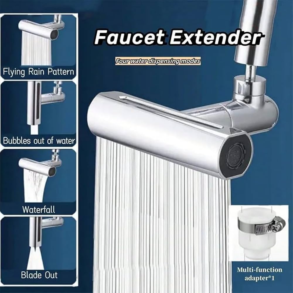 Waterfall Faucet Extender 360°