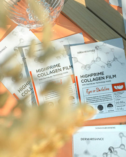 KOREAN HIGHPRIME Collagen Film | Pack of 5 فيلم كولاجين كوري فاخر 5 قطع