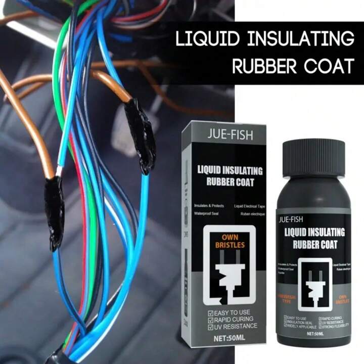 Liquid Isolating Rubber Tape | سائل إصلاح كابل كهربائي مطاطي