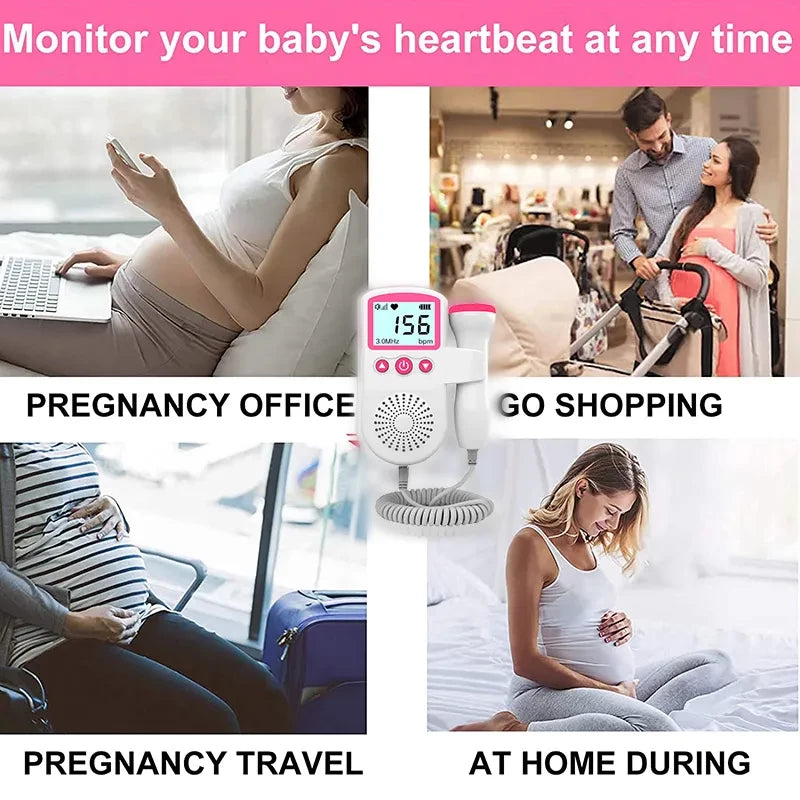Fetal Heart Rate Doppler Monitor جهاز دوبلر لقياس ضربات قلب الجنين