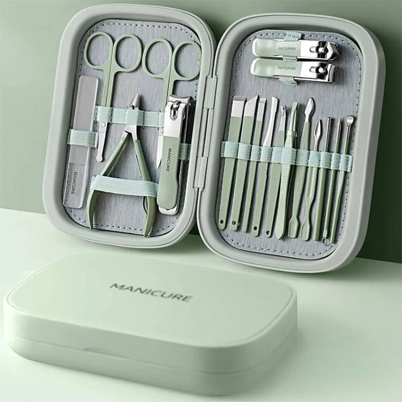 Professional Nail Manicure Set | 18 In 1