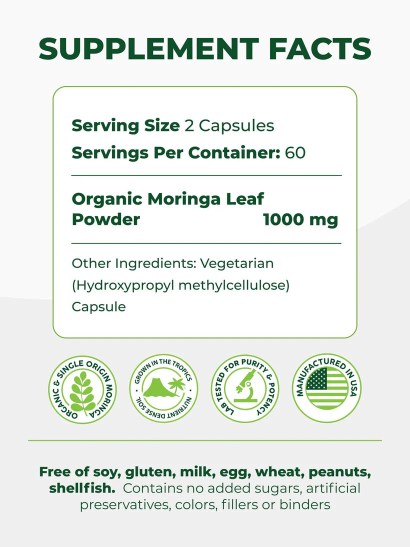 Moringa Leaf Powder مسحوق أوراق المورينجا