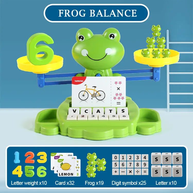 Frog Balance Math Games