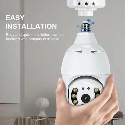 360° WiFi Light Bulb Wireless Cam CCTV كاميرا مراقبة لاسلكية 360° في مصباح