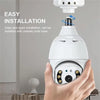 360° WiFi Light Bulb Wireless Cam CCTV