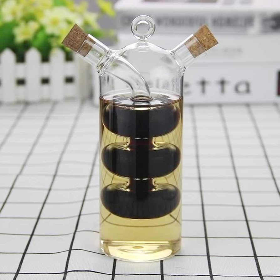 2-in-1 Oil & Vinegar Dispenser موزع زيت وخل 2 في 1