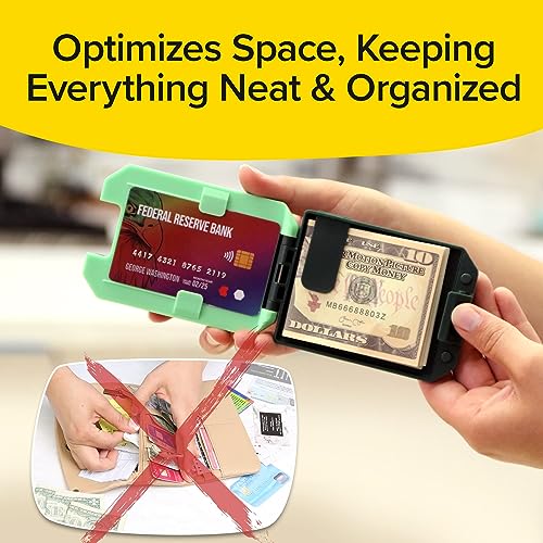 Heavy Duty RFID BLOCKING WALLET محفظة حاجبة متينة