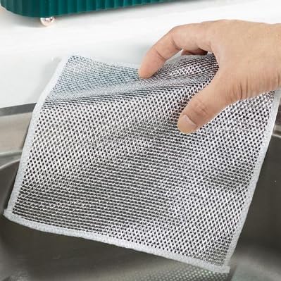 Non Scratch Dish Wash Cloth (Pack Of 5)
