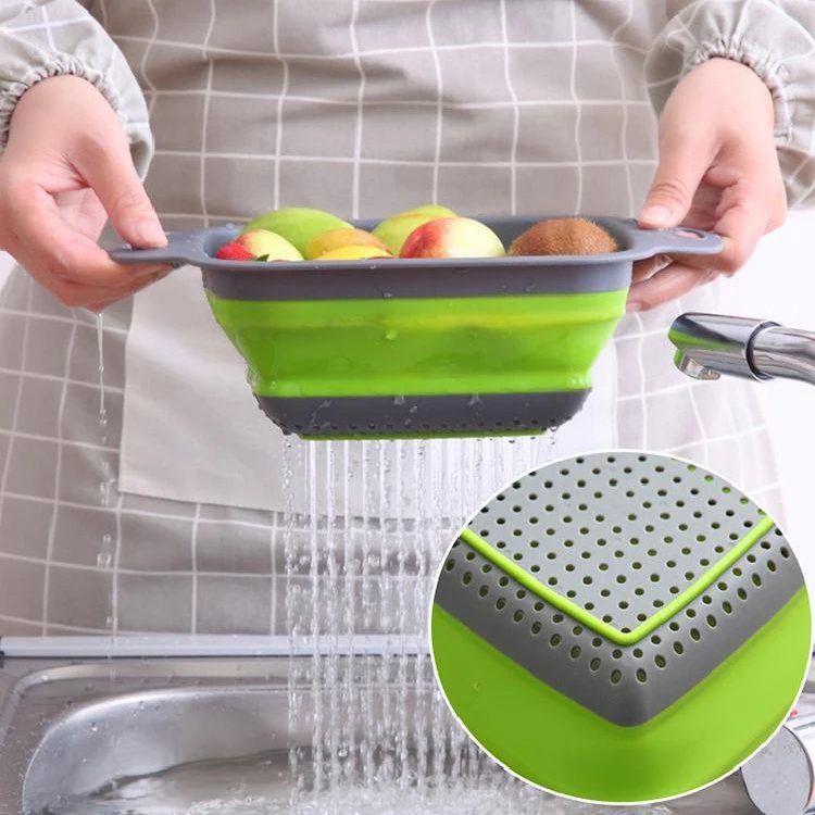 Silicone Collapsible Drainer