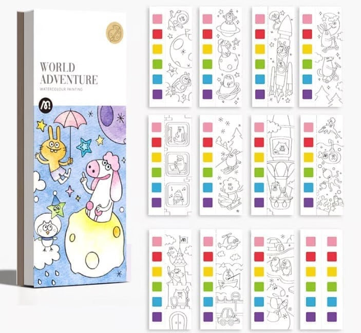 Pocket Watercolor Painting Book