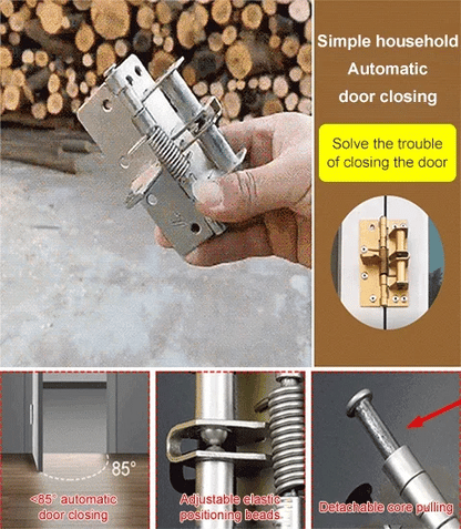 Automatic closing Spring Hinge مفصلة زنبركية تغلق تلقائياً
