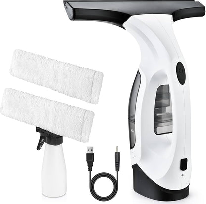 Electric Window Rechargeable Vacuum Cleaner مكنسحة نوافذ كهربائية قابلة للشحن