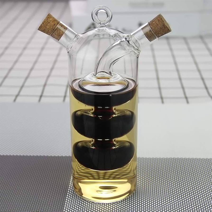 2-in-1 Oil & Vinegar Dispenser موزع زيت وخل 2 في 1