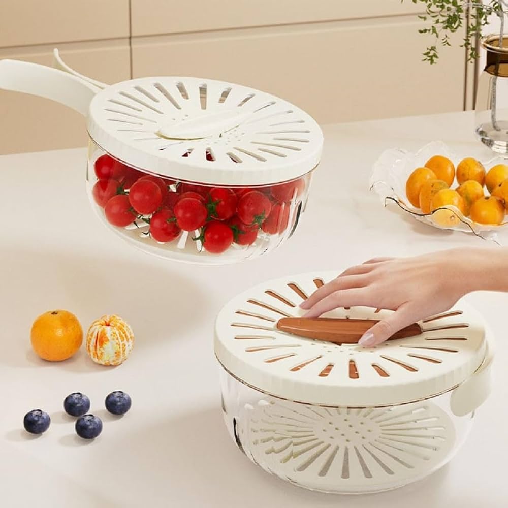 2-in-1 Foldable Drain Basket & Storage