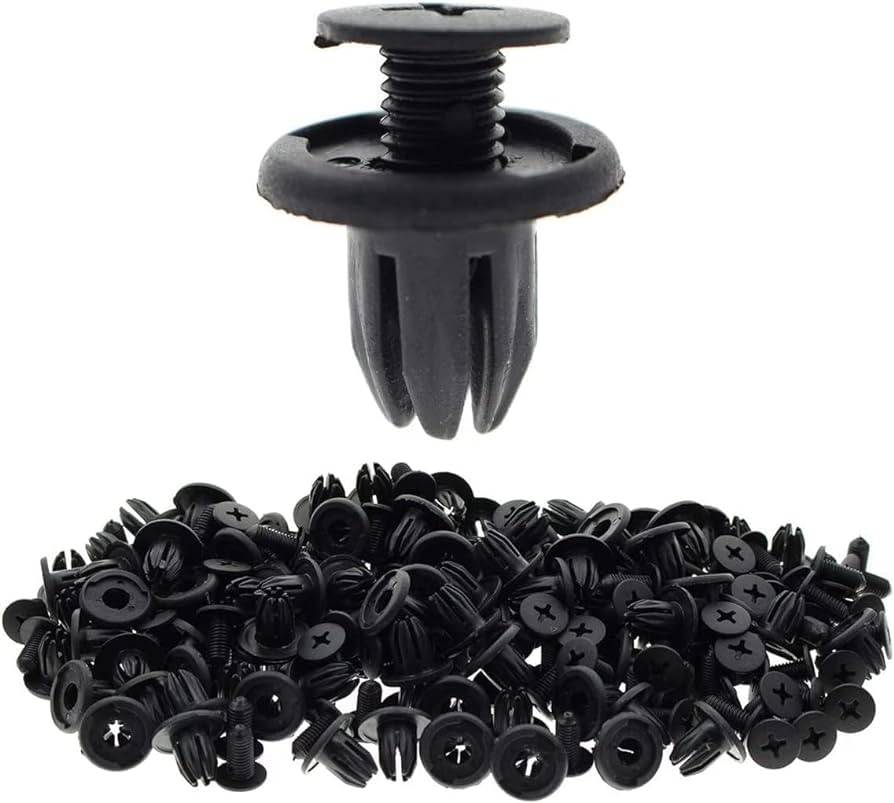 Car Plastic Push Rivets Clips  مشابك بلاستيكية لتثبيت باب السيارة