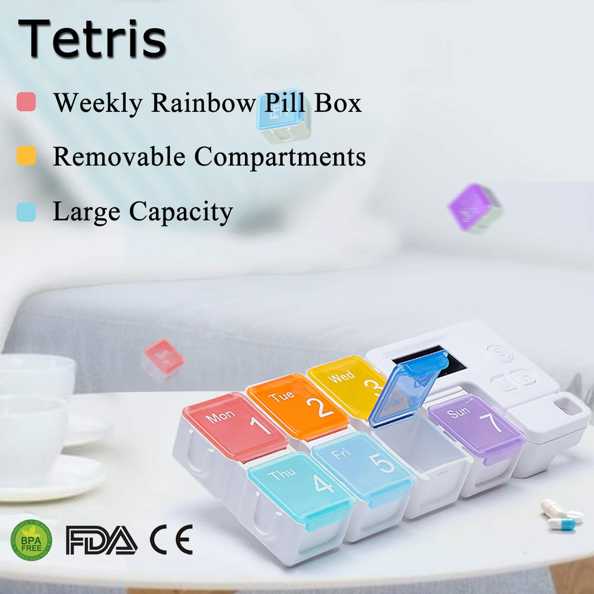 Pill Organizer with Alarm