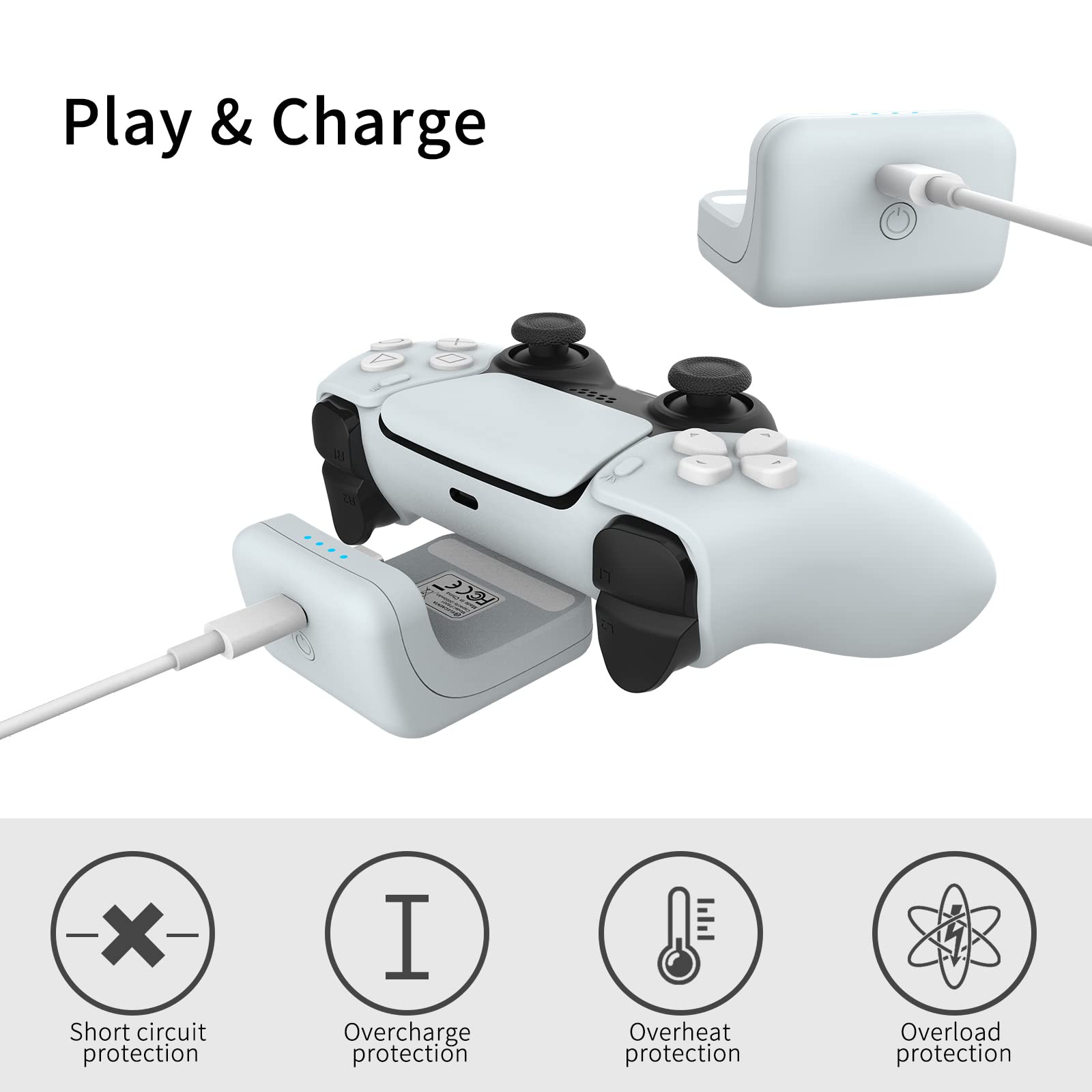 Orotec Playstation 5 Controller Snap-on Powerbank