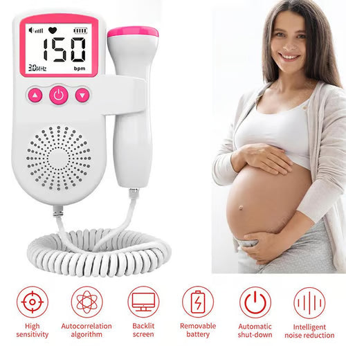 Fetal Heart Rate Doppler Monitor جهاز دوبلر لقياس ضربات قلب الجنين