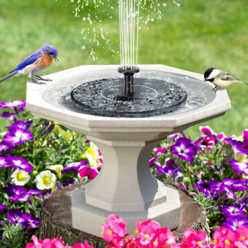 Solar Powered Water Fountain