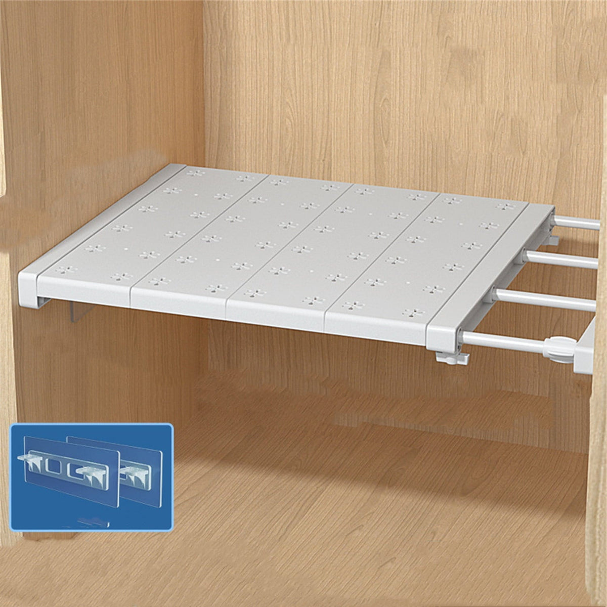 Adjustable Tension Shelf Divider فاصل رف قابل للتعديل