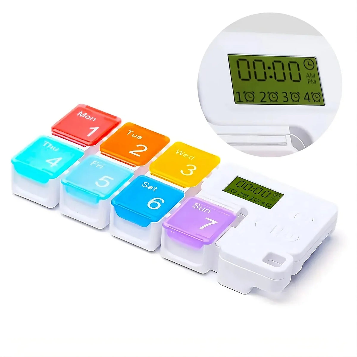 Pill Organizer with Alarm