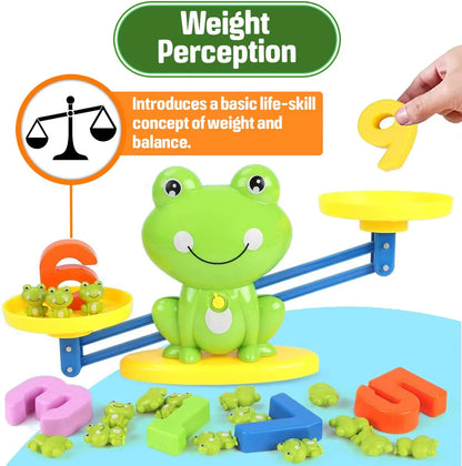 Frog Balance Math Games لعبة توازن الضفدع الرياضية