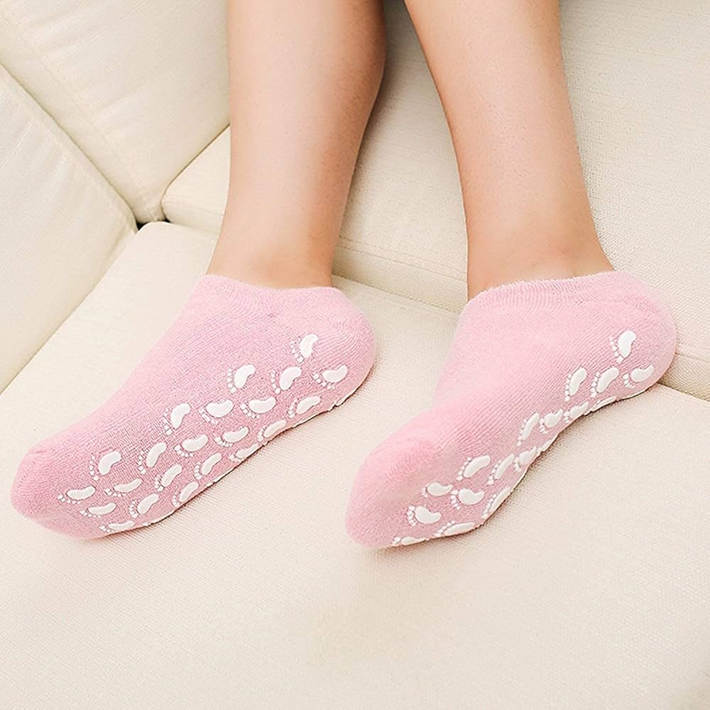 Moisturizing Silicone Gel Socks Pair