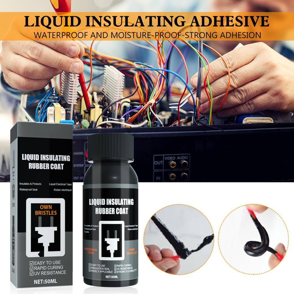 Liquid Isolating Rubber Tape | سائل إصلاح كابل كهربائي مطاطي