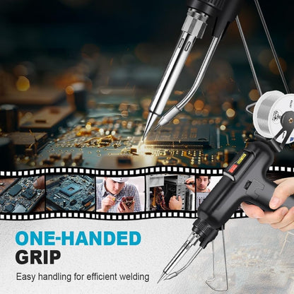 Automatic Electric Soldering Gun + Roll مسدس لحام كهربائي أوتوماتيكي مع بكرة سلك لحام