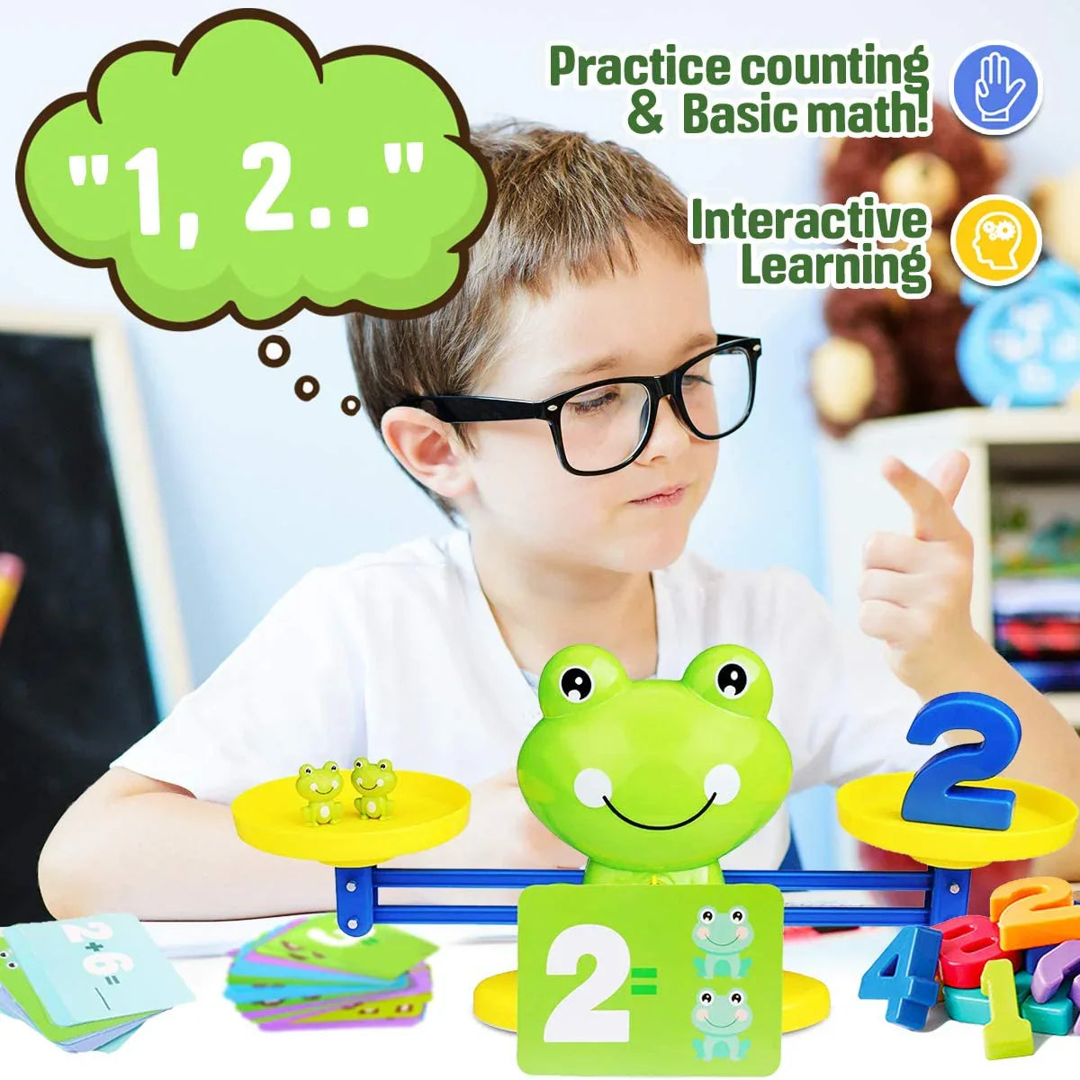 Frog Balance Math Games