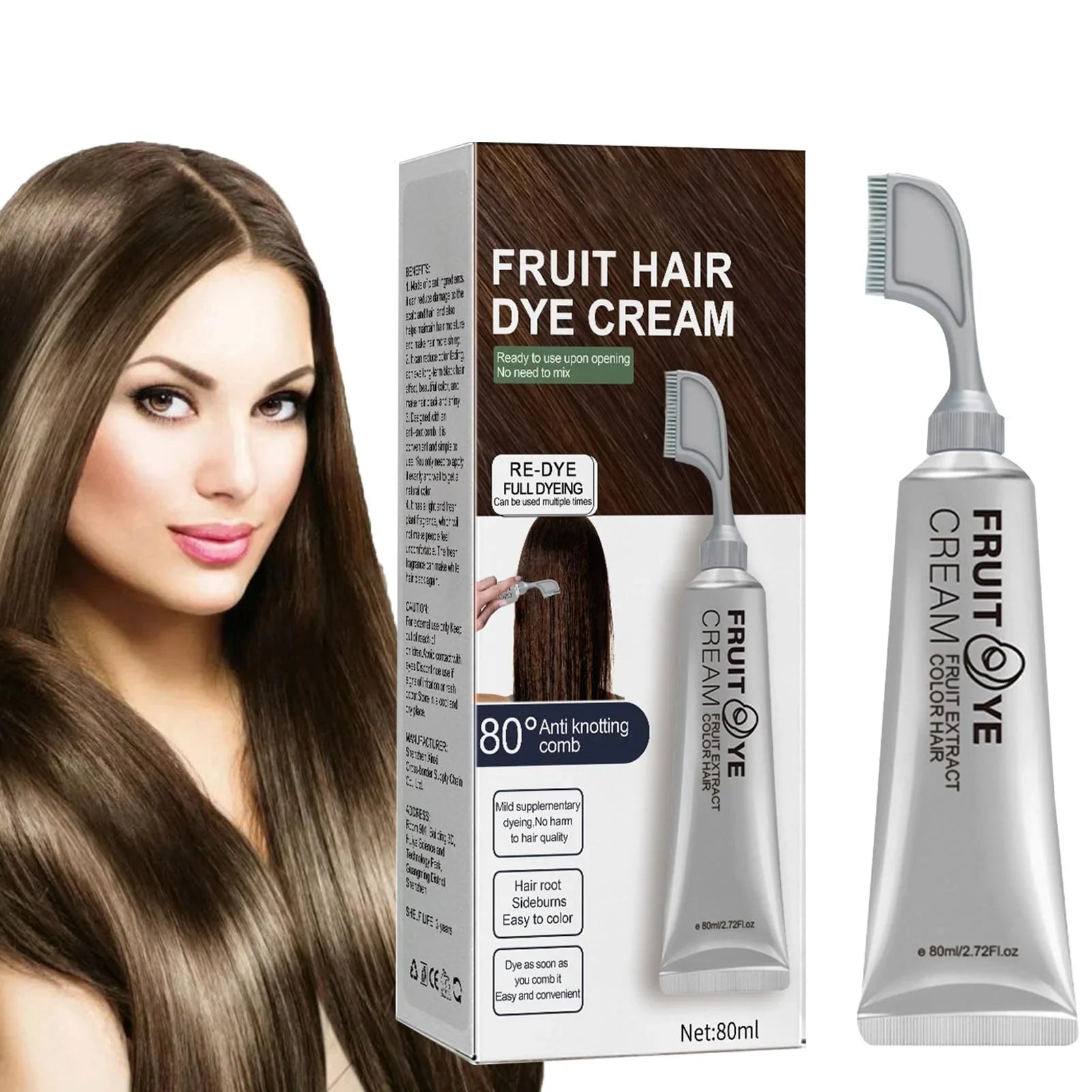 Fruit Hair Dye Cream