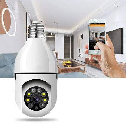360° WiFi Light Bulb Wireless Cam CCTV كاميرا مراقبة لاسلكية 360° في مصباح
