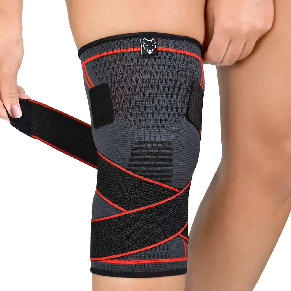 Adjustable knee support - Elite  | دعامة الركبة الحرارية