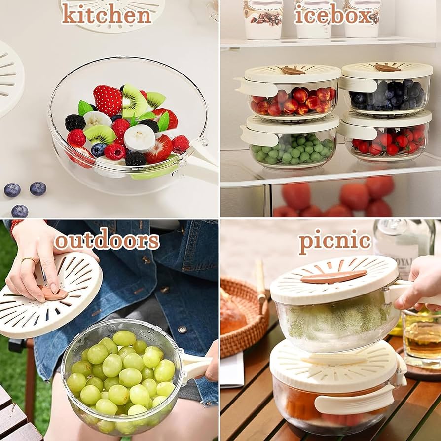 2-in-1 Foldable Drain Basket & Storage