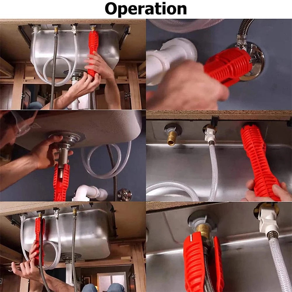 Sink Wrench | 8- in-1