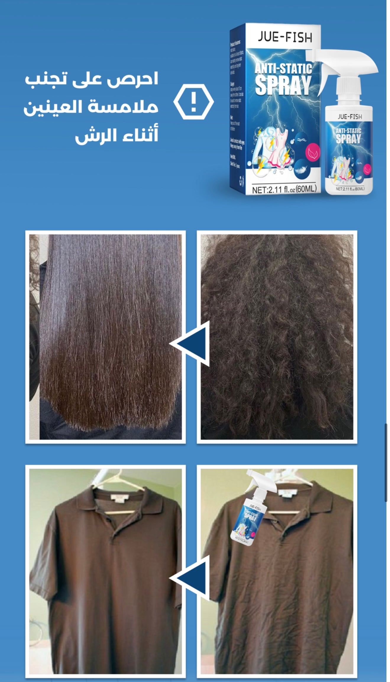 Anti Static Fabric Spray