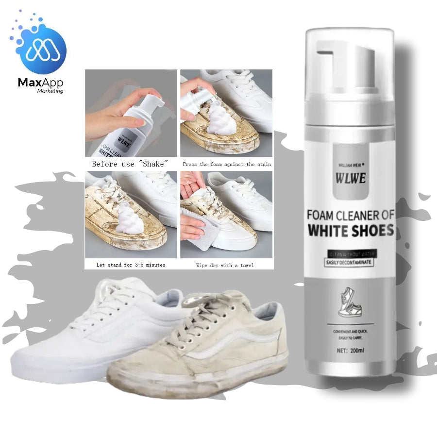 Shoes Foam Cleaner Kit طقم تنظيف الأحذية بالرغوة