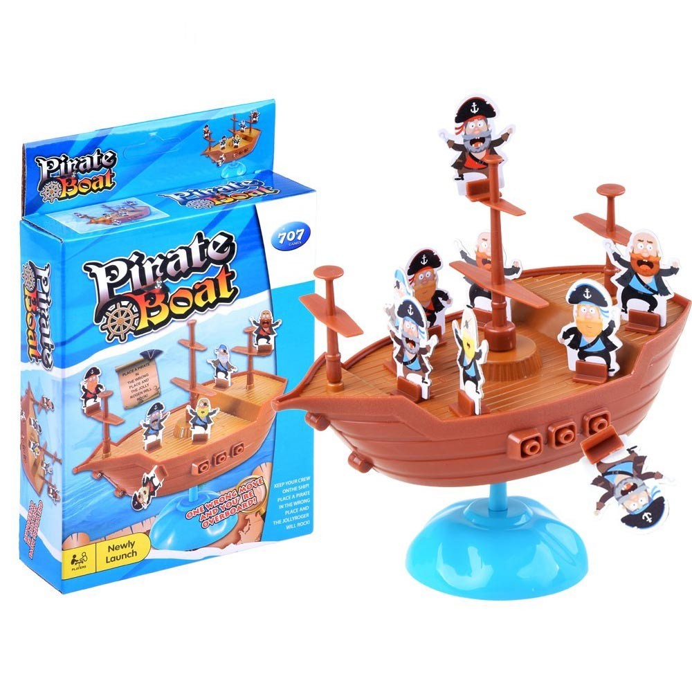 Pirate Boat Balance Game