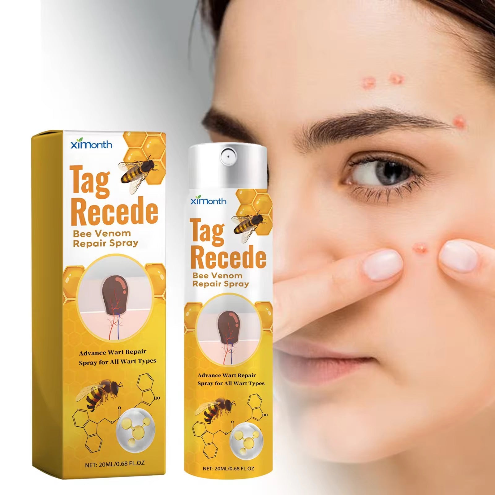 Skin Tag & Mole Remover Spray