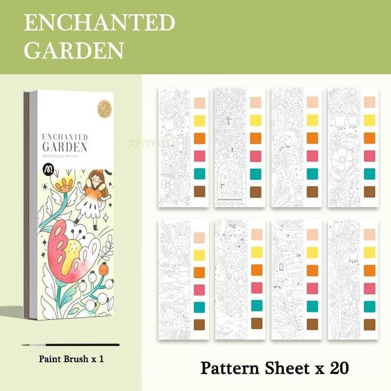 Pocket Watercolor Painting Book