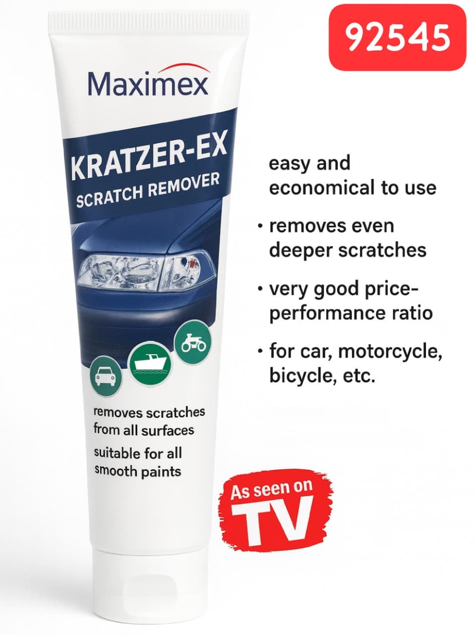 Maximex KRATZER-EX Scratch remover | Made In Germany