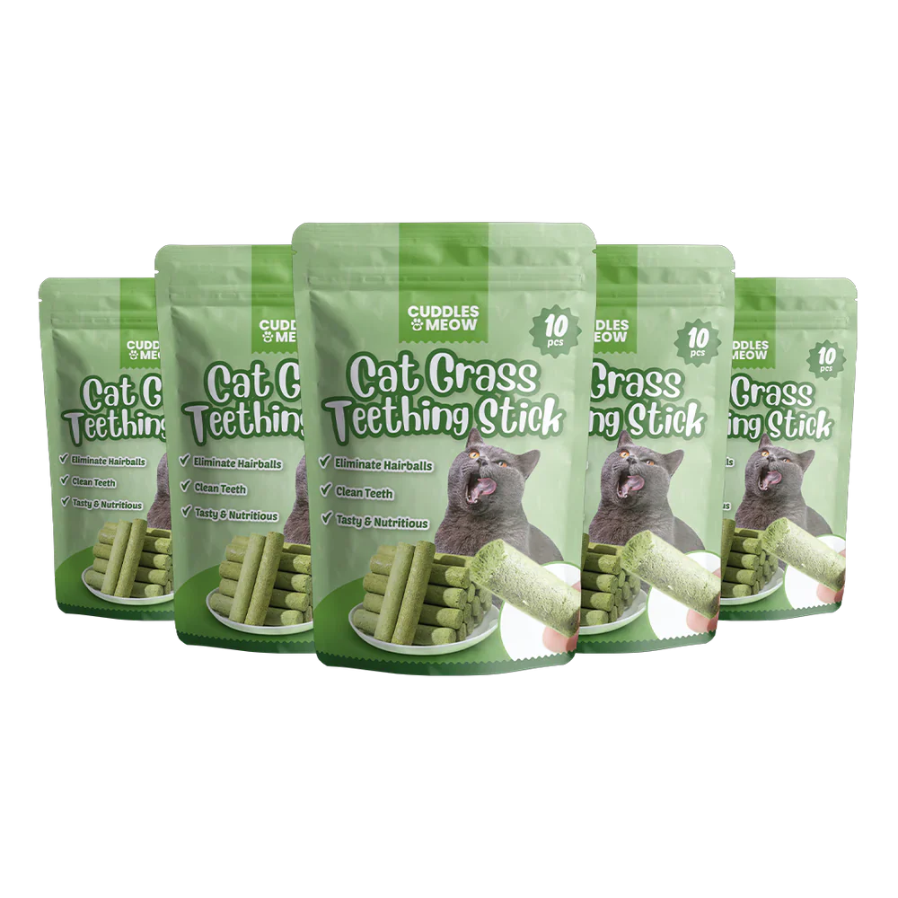 Cat Grass Teething Stick