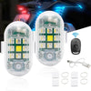 Wireless Led Strobe Lights Box of 2 with Remote