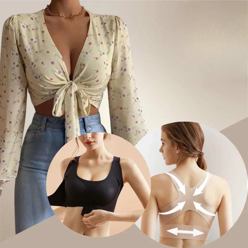 Posture Seamless Push Up Bra حمالة صدر سلسة رافعة ومصححة للوضعية