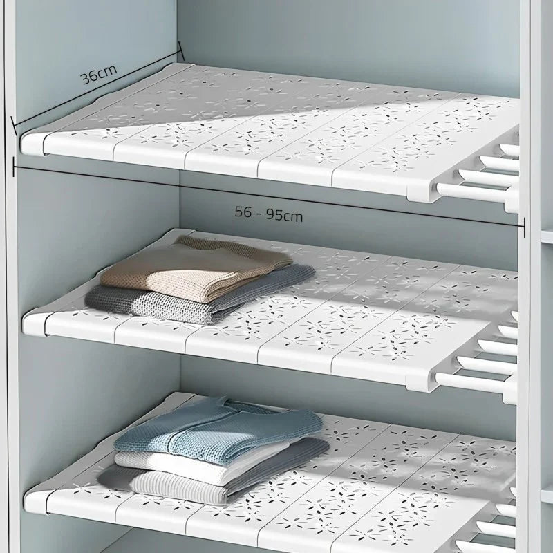 Adjustable Tension Shelf Divider فاصل رف قابل للتعديل