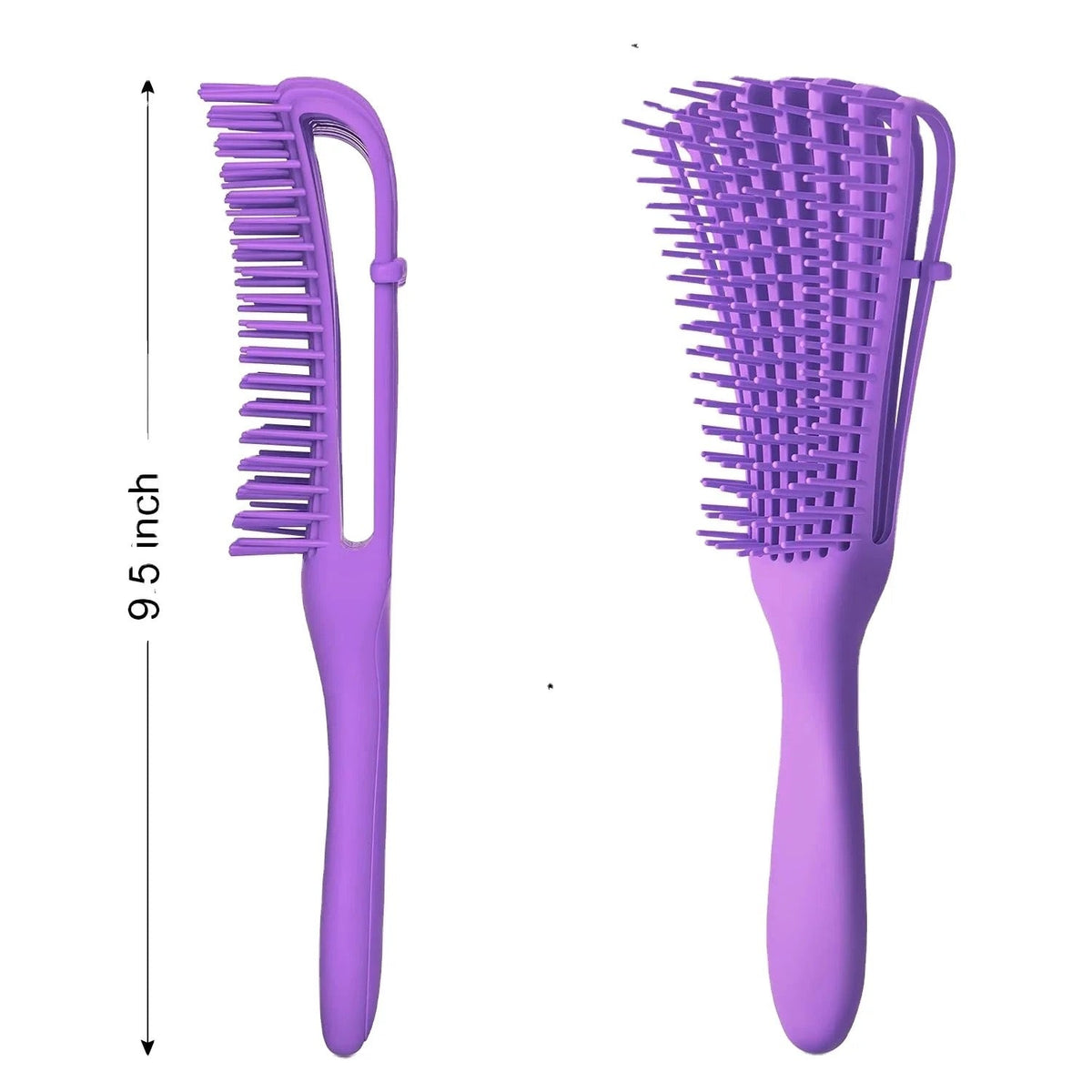 2 in 1 Detangler & Styler Hair Brush فرشاة شعر مصففة وفاكة تشابك 2 في 1