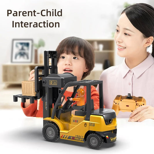 Remote Control Car Forklift Truck شاحنة رافعة شوكية بالتحكم عن بعد