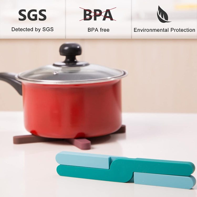 Foldable Trivet for Hot Dishes