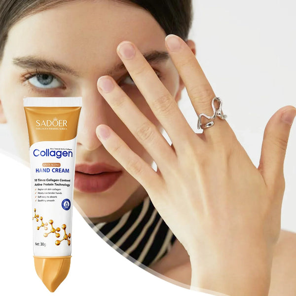 Collagen Anti Aging Hand Cream كريم يدين بالكولاجين لمكافحة الشيخوخة