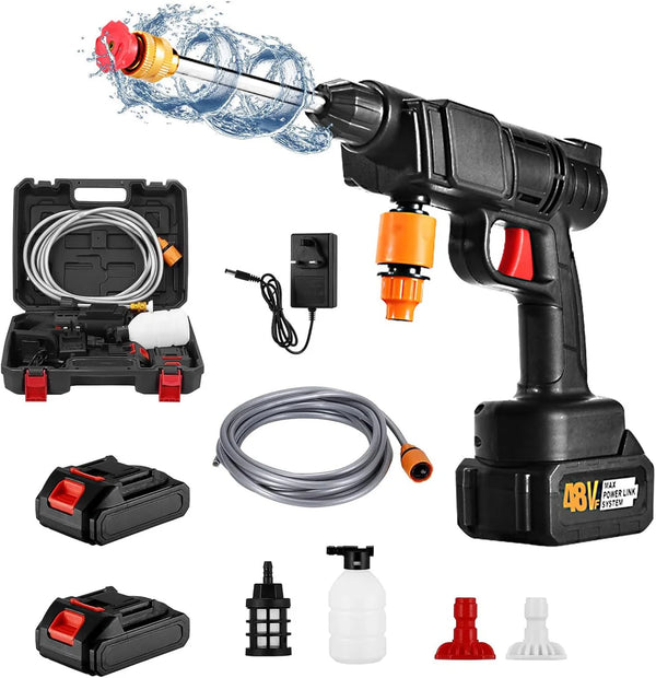 Electric High Pressure Water Spray | Dual Battery رشاش مياه كهربائي عالي الضغط ببطاريتين